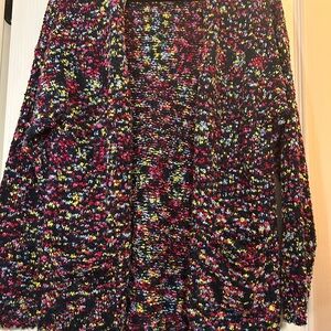 Colorful Knit Women's Cardigan